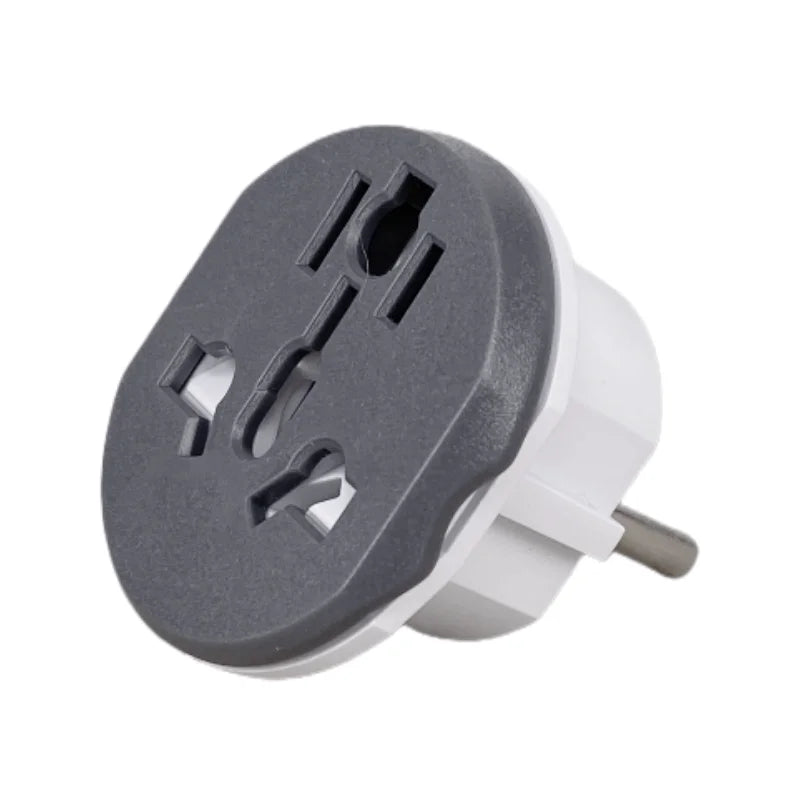 Universal EU Plug Travel Adapter | UK/US/AU to Europe Converter | 16A Power Adapter