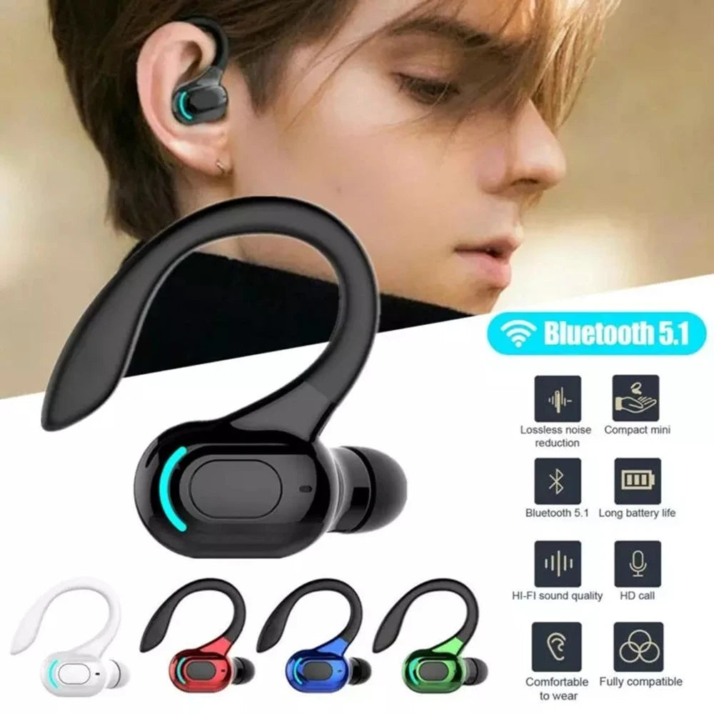 Bluetooth 5.2 Wireless Earbuds – Waterproof Sports Headphones