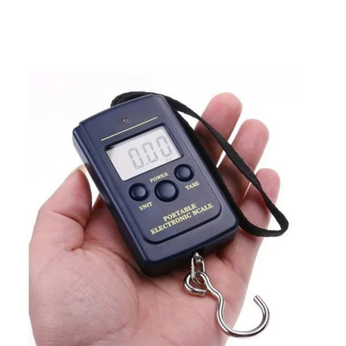 40kg Digital Hanging Luggage Scale | Portable Electronic Travel & Fishing Weight Scale