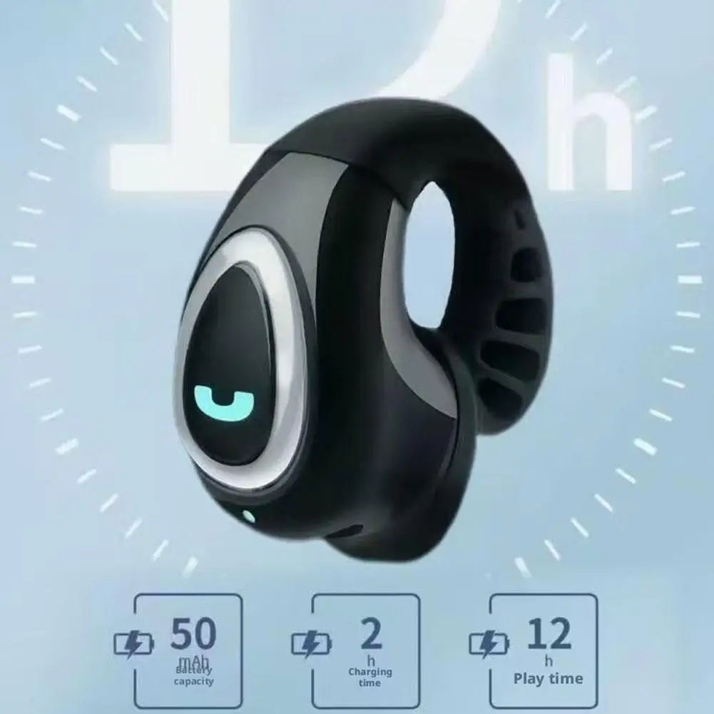 Open-Ear Bluetooth Clip-On Earbuds – Wireless Comfort Fit