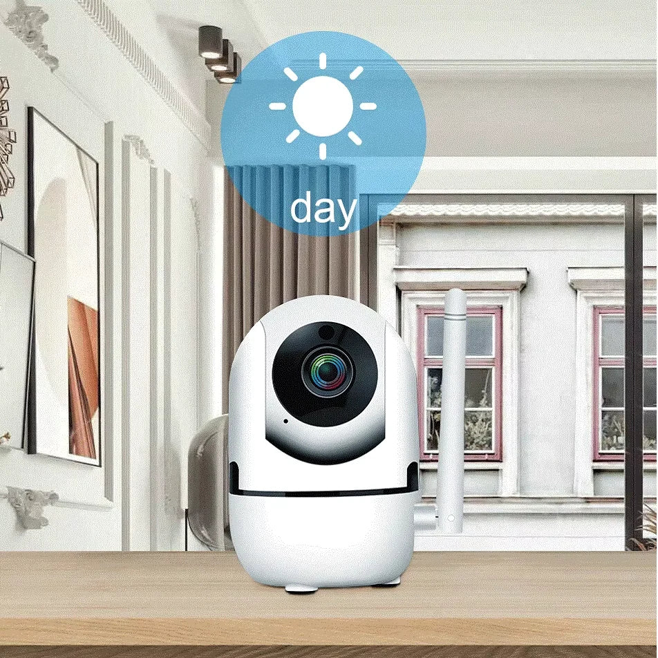Smart WiFi Security Camera 1620P HD Night Vision & Motion Detection