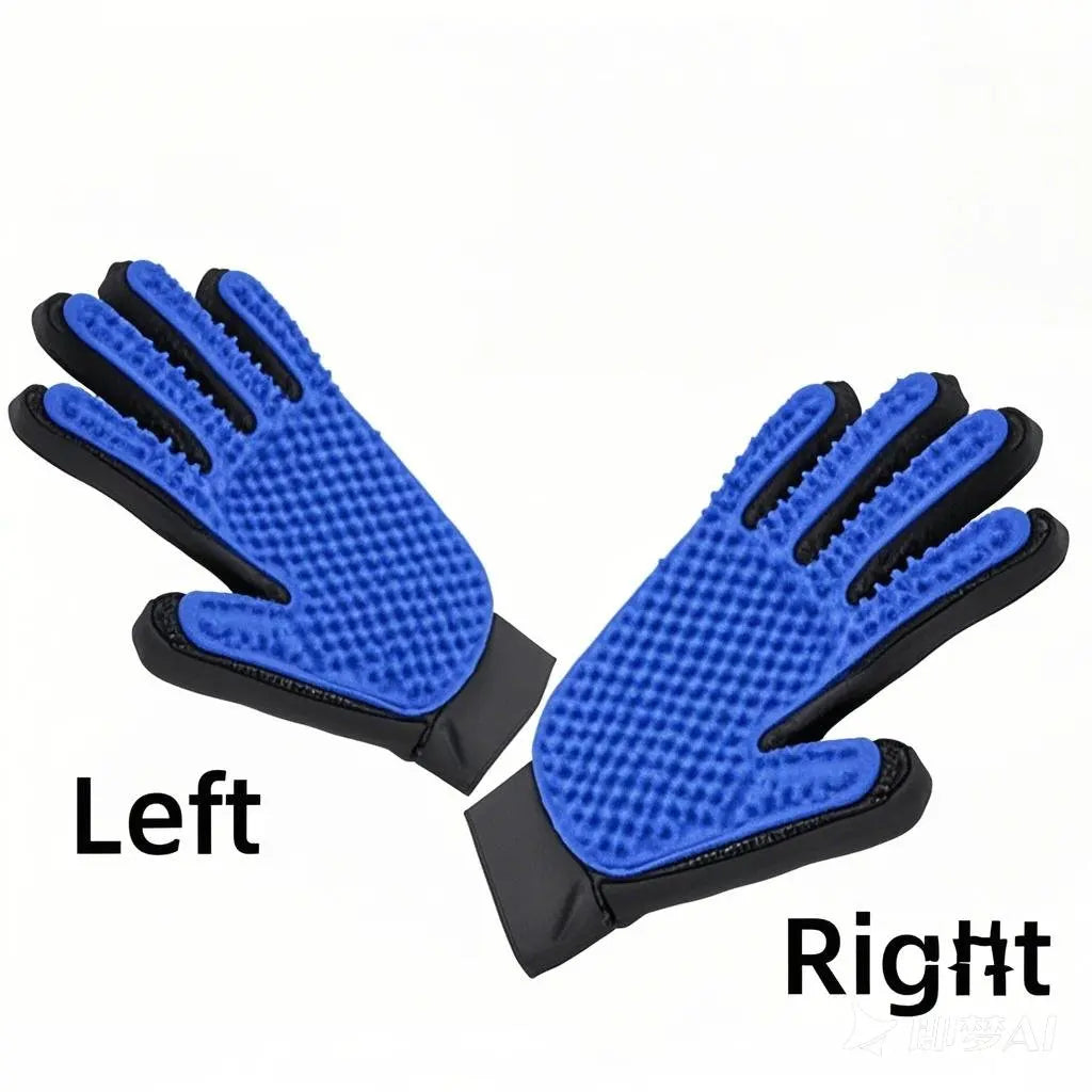 Pet Gromming Glove for Dogs & cats