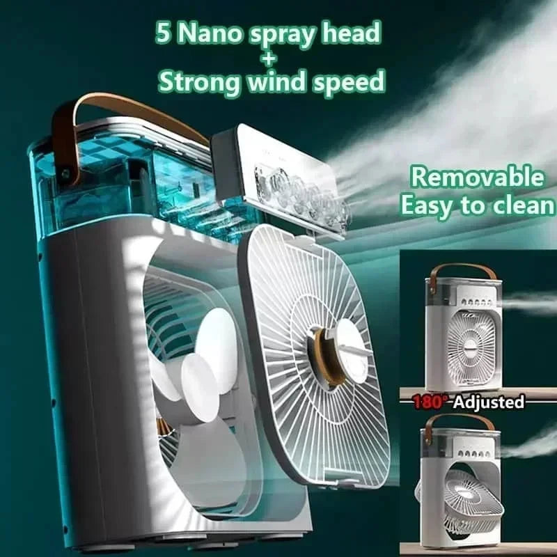Arctic Breeze 3-in-1 Mini Air Cooler & Humidifier