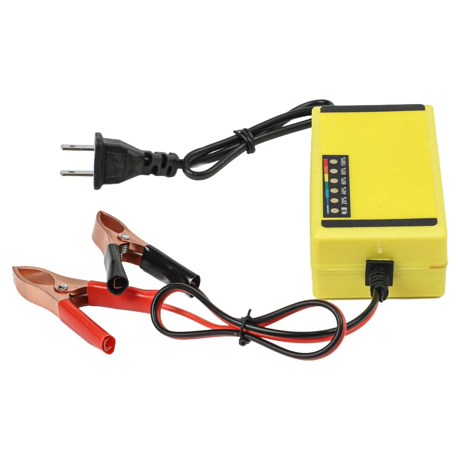 🔋 12V Smart Battery Charger for Car & Motorcycle – Fast Automatic Charging