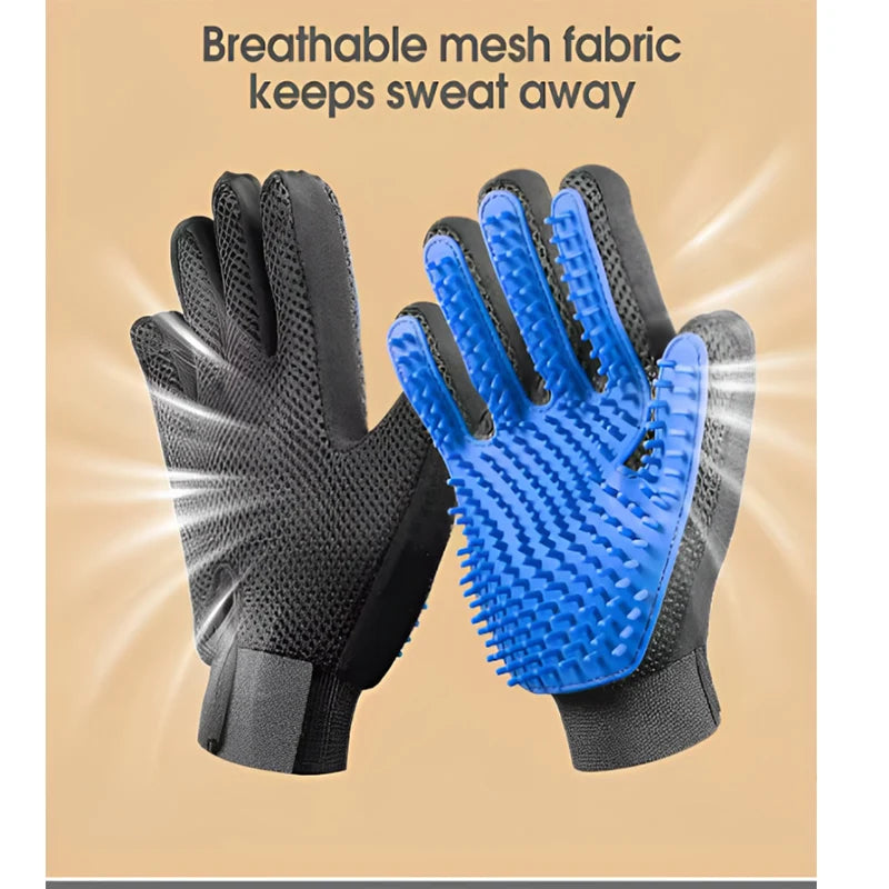 Pet Gromming Glove for Dogs & cats