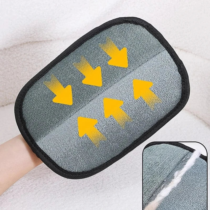 Pet Hair Remover Glove- Reusable Fur & Lint Cleaning Brush for Clothes, Sofa & Car.