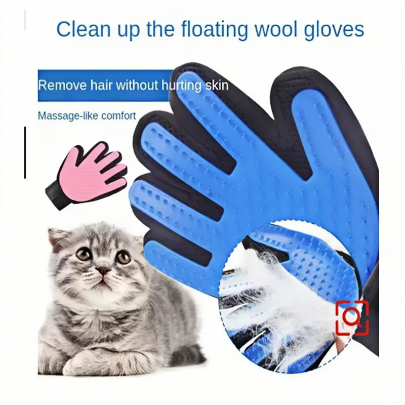 Pet Gromming Glove for Dogs & cats