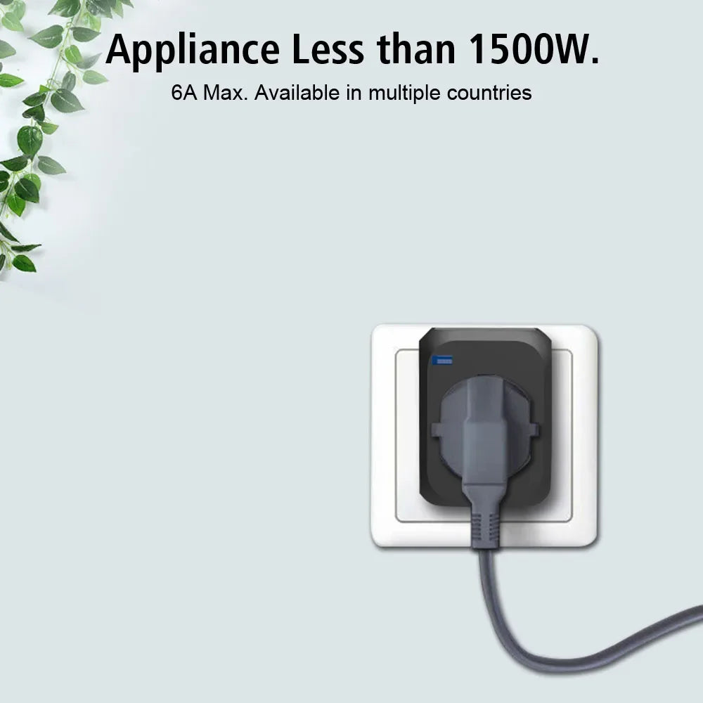 Universal Travel Adapter with USB & USB-C Fast Charging | US, EU, UK & AU Plug | All-in-One International Charger