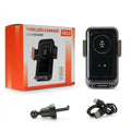 15W Wireless Car Phone Holder Charger – Auto Sensing Fast Charging Mount