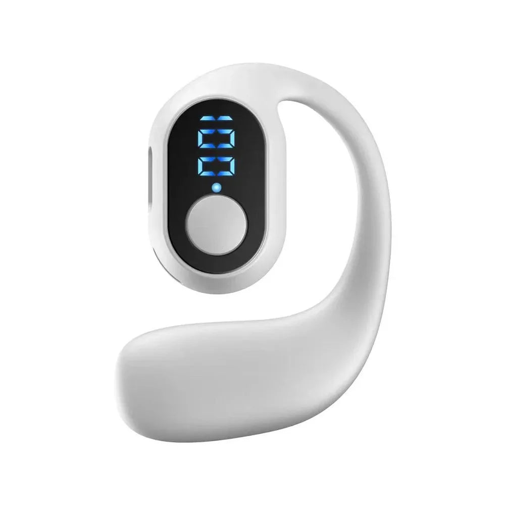 Bluetooth 5.3 Ear Hook Wireless Earbuds – HD Calling & LED Display