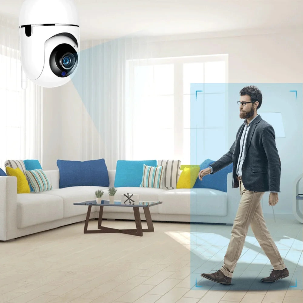Smart WiFi Security Camera 1620P HD Night Vision & Motion Detection