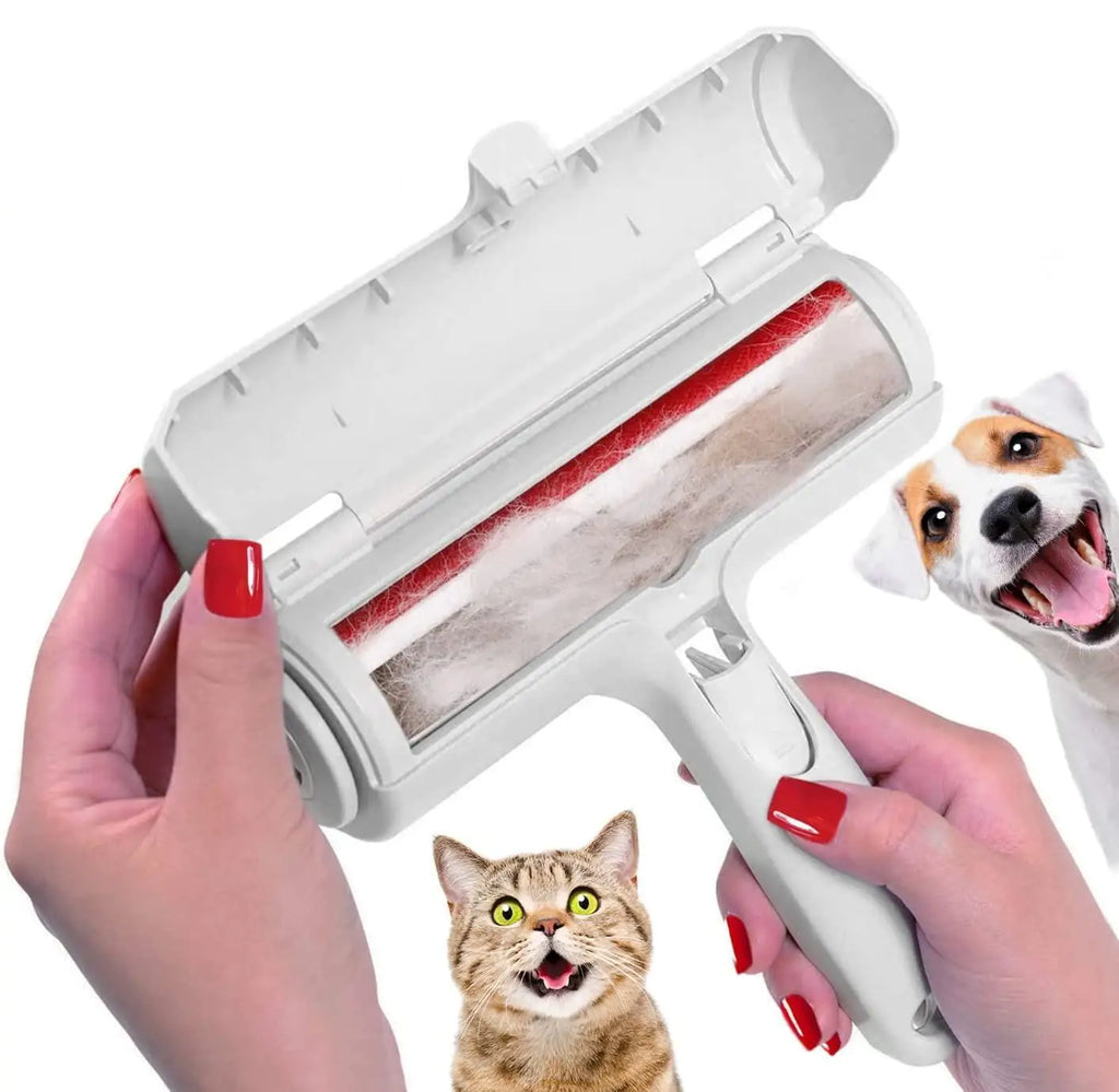 Pet Hair Remover Roller - Removes pet hair quickly from sofas,<clothes,carpets and beds