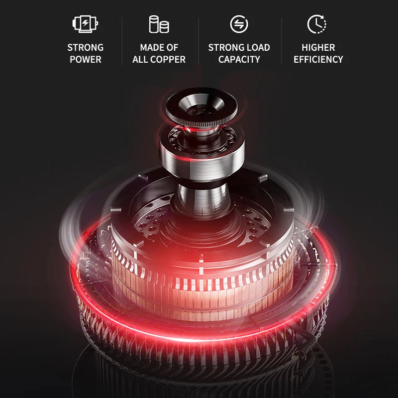 Portable Cordless Car Vacuum Cleaner – Powerful Suction & Air Blower