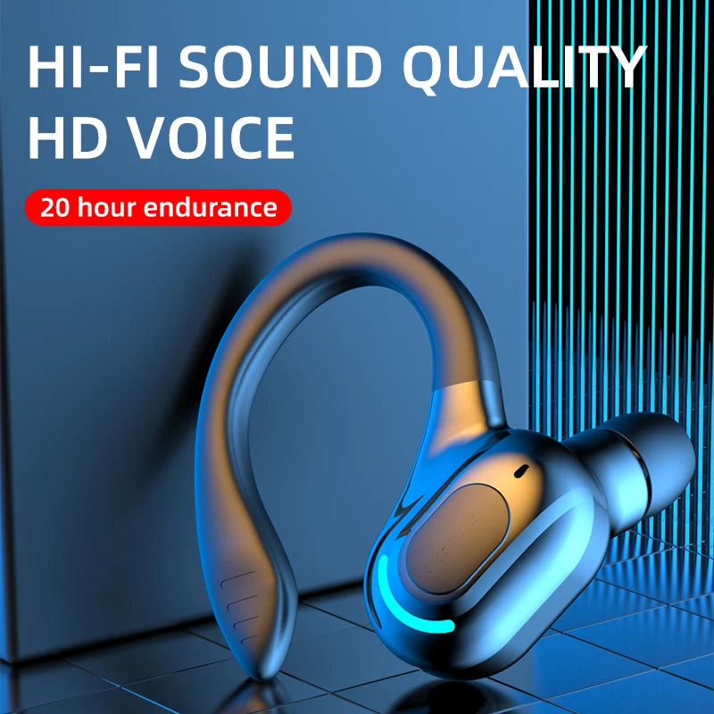 Bluetooth 5.2 Wireless Earbuds – Waterproof Sports Headphones